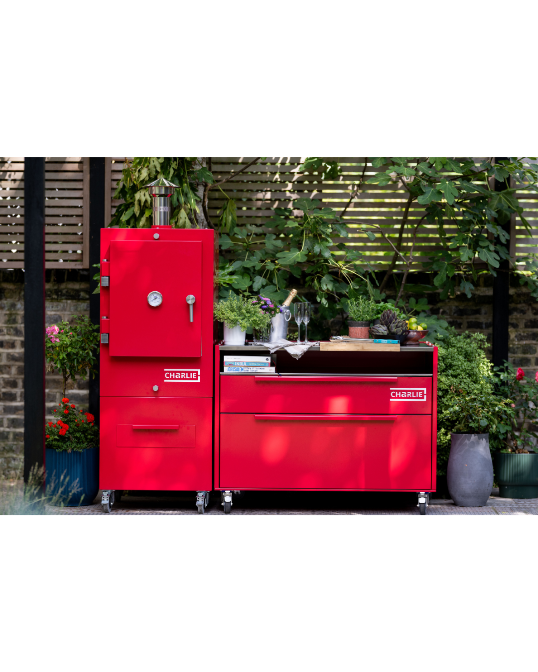 Charlie Outdoor Island Cabinet