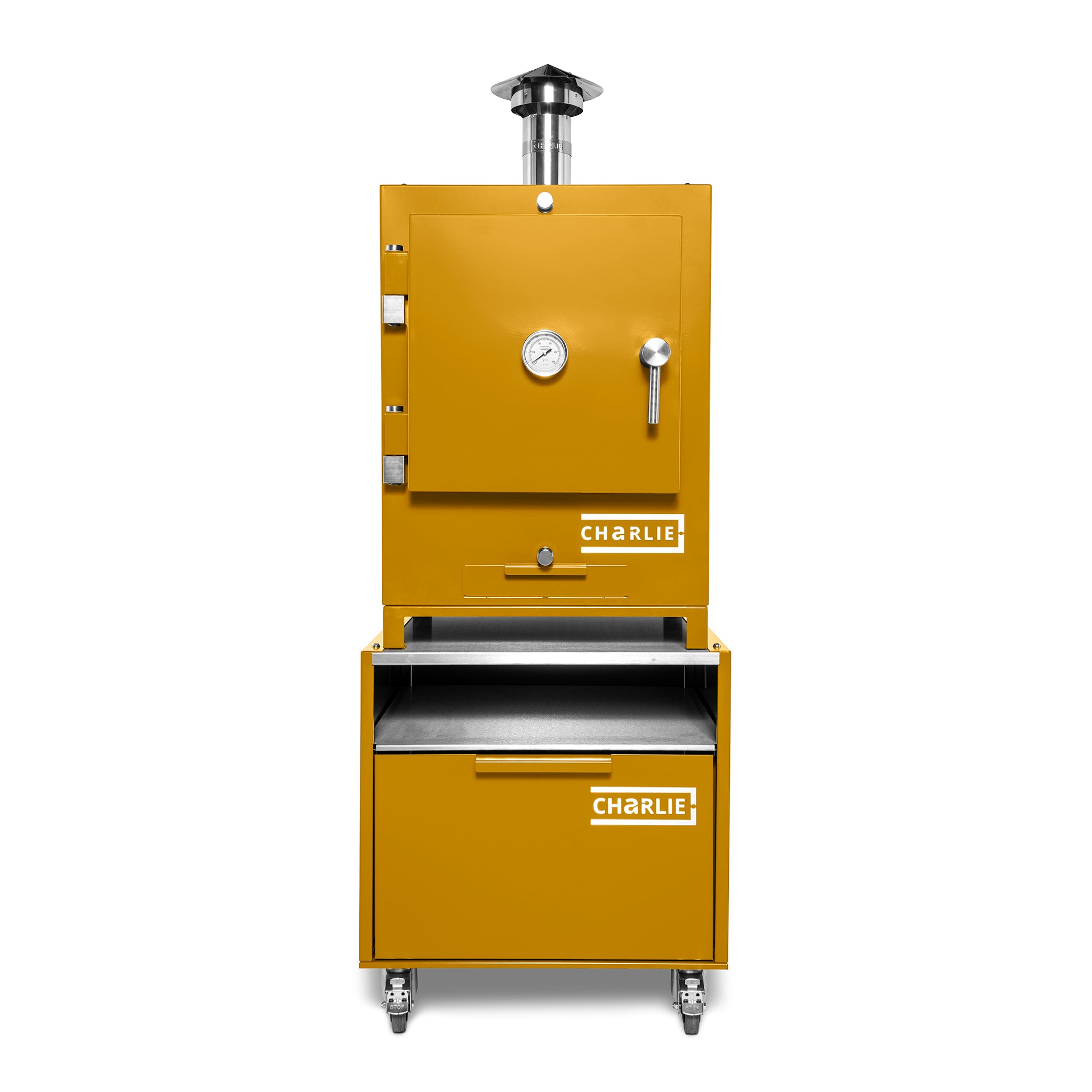 Cheeky Charlie Tabletop Oven in Honeycomb, with base unit