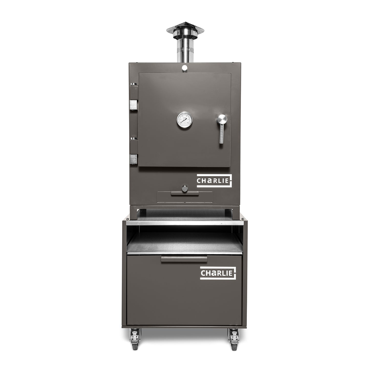 Cheeky Charlie Tabletop Oven in Porcini, with base unit