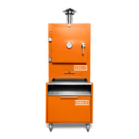 Cheeky Charlie Tabletop Oven in Saffron, with base unit