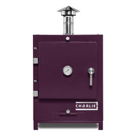 Cheeky Charlie Tabletop Oven in Beetroot, front view