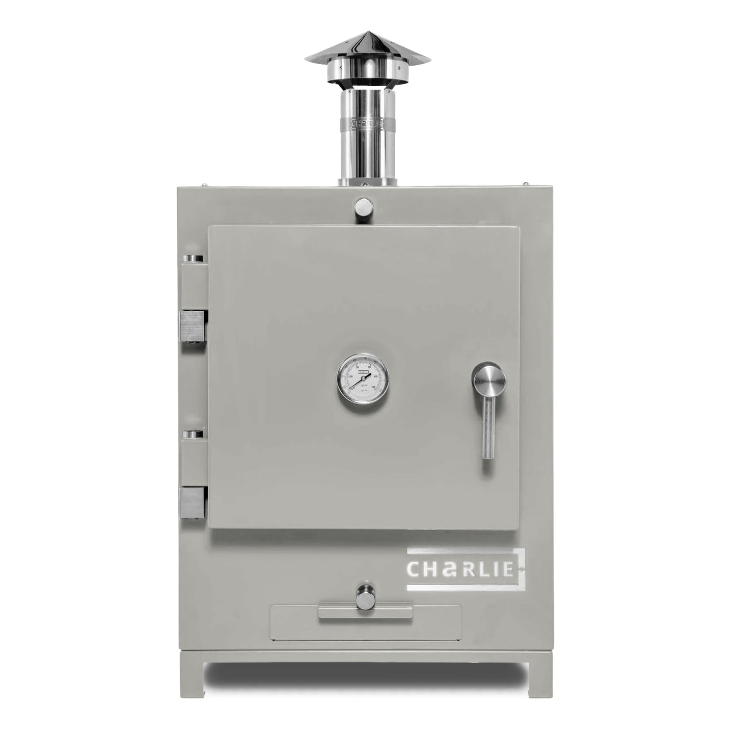Cheeky Charlie Tabletop Oven in Truffle, front view