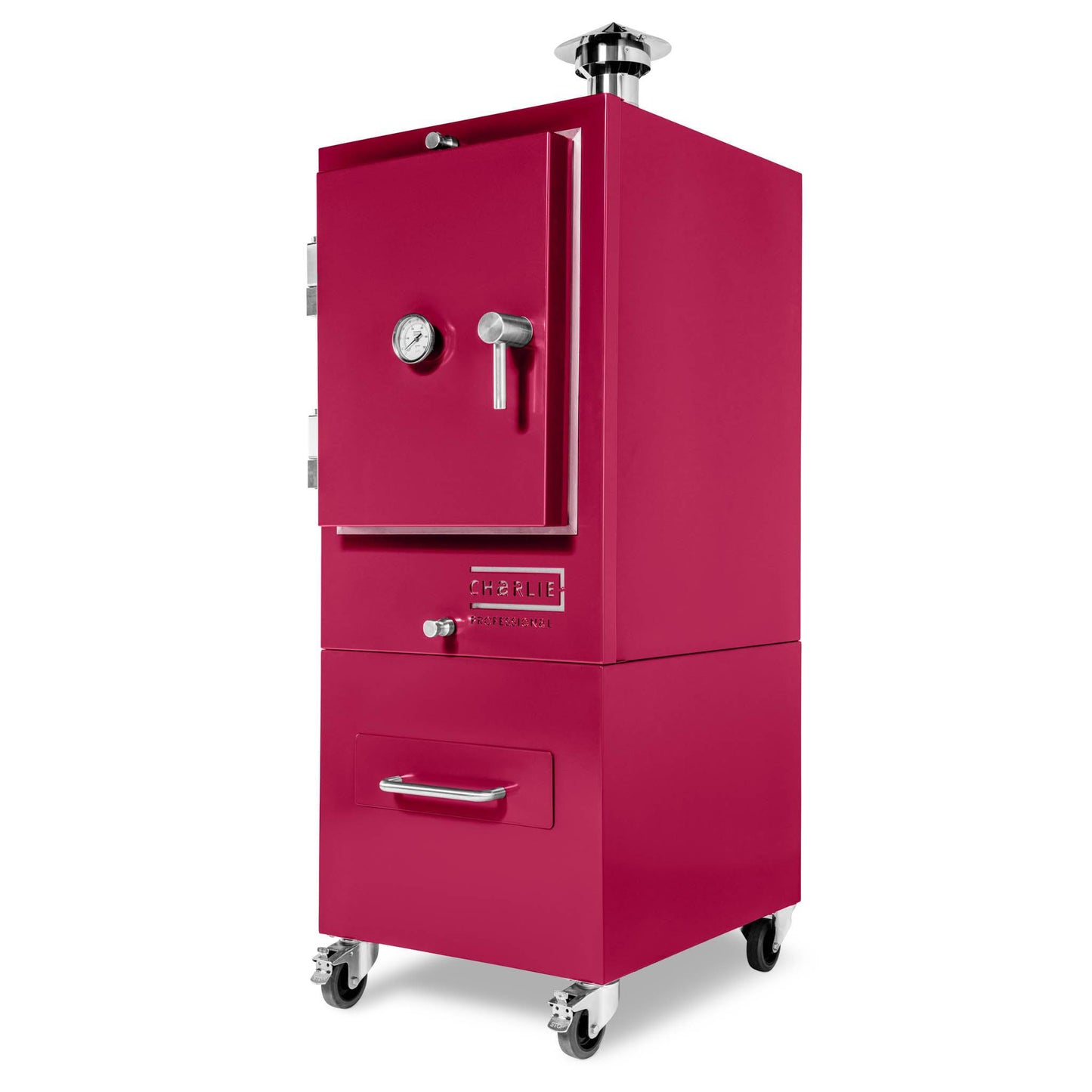 Professional Charlie Charcoal Oven, with shelf and accessories