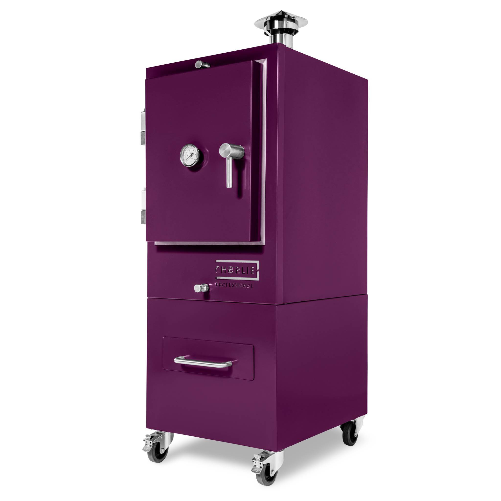 Professional Charlie Charcoal Oven, on wheeled stand