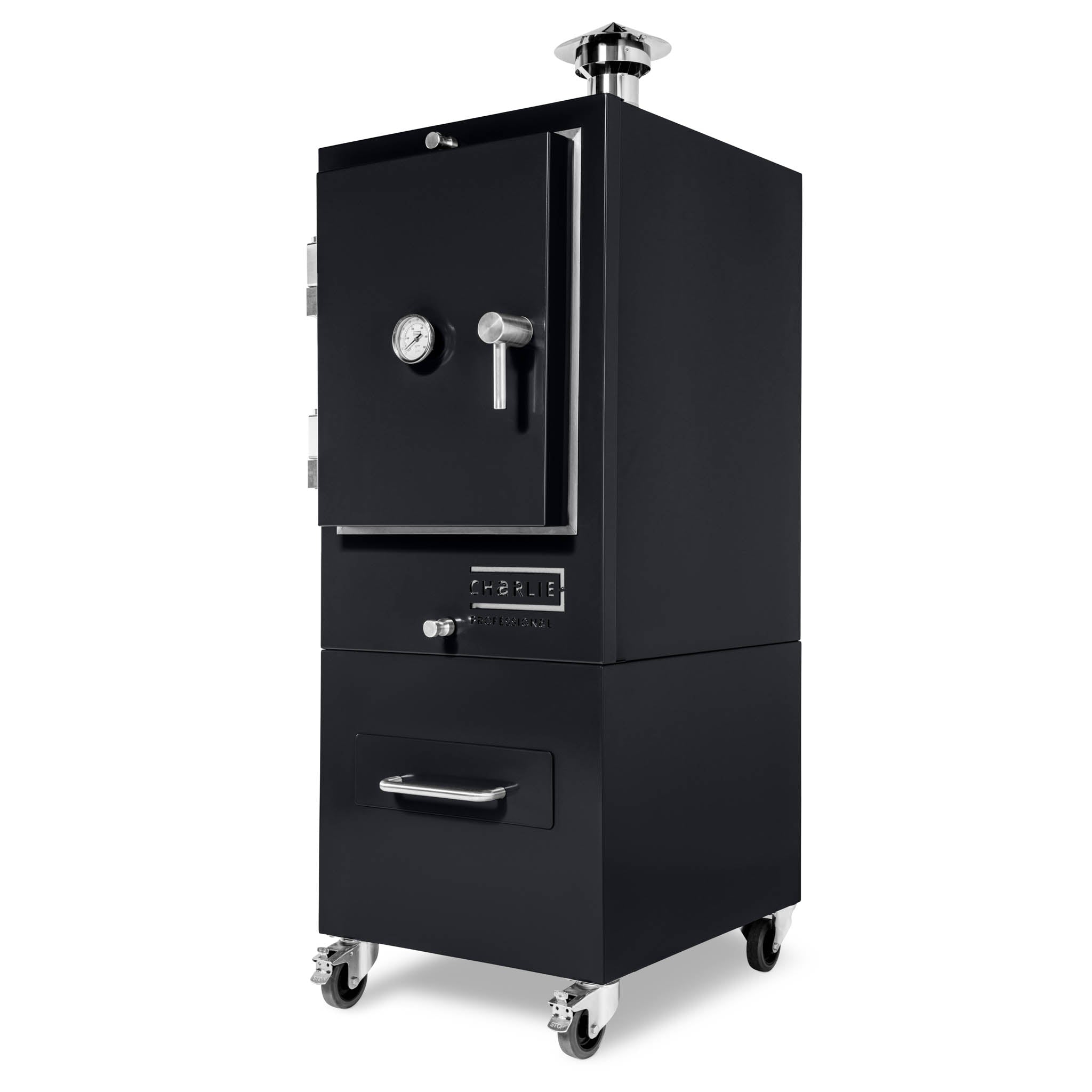 Professional Charlie Charcoal Oven, pizza and baking stone accessory